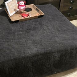 Dark Grey Ottoman