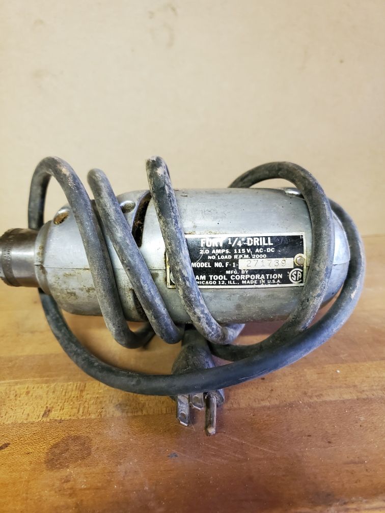 Fury 1/4” Drill