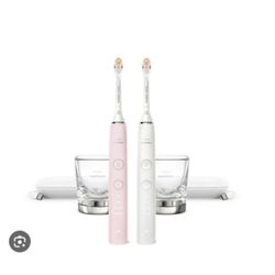 Philips Sonicare DiamondClean Power Toothbrush Set (Pink/White)