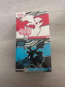 Black and white flare elite trainer box (etb) - Pokemon