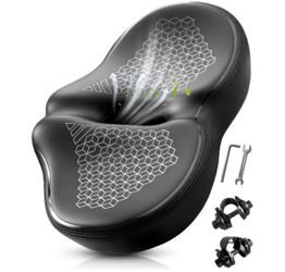 Noseless Oversized Bike Seat