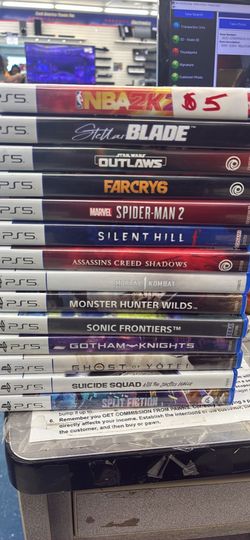 PS5 games
