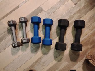 Weight dumbbells