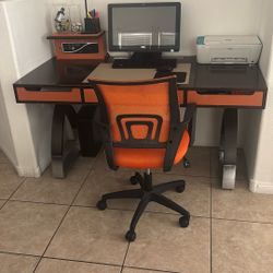Computer Desk and Chair