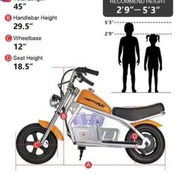 Happyrun Pulse 11 Kids Electric Motorcycle