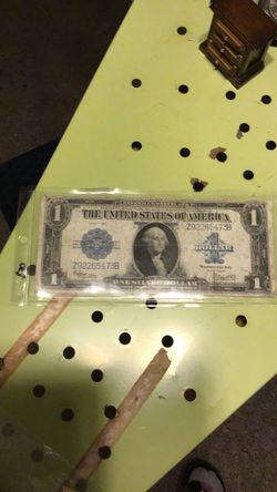 1923 US $1 Silver Certificate Large Note