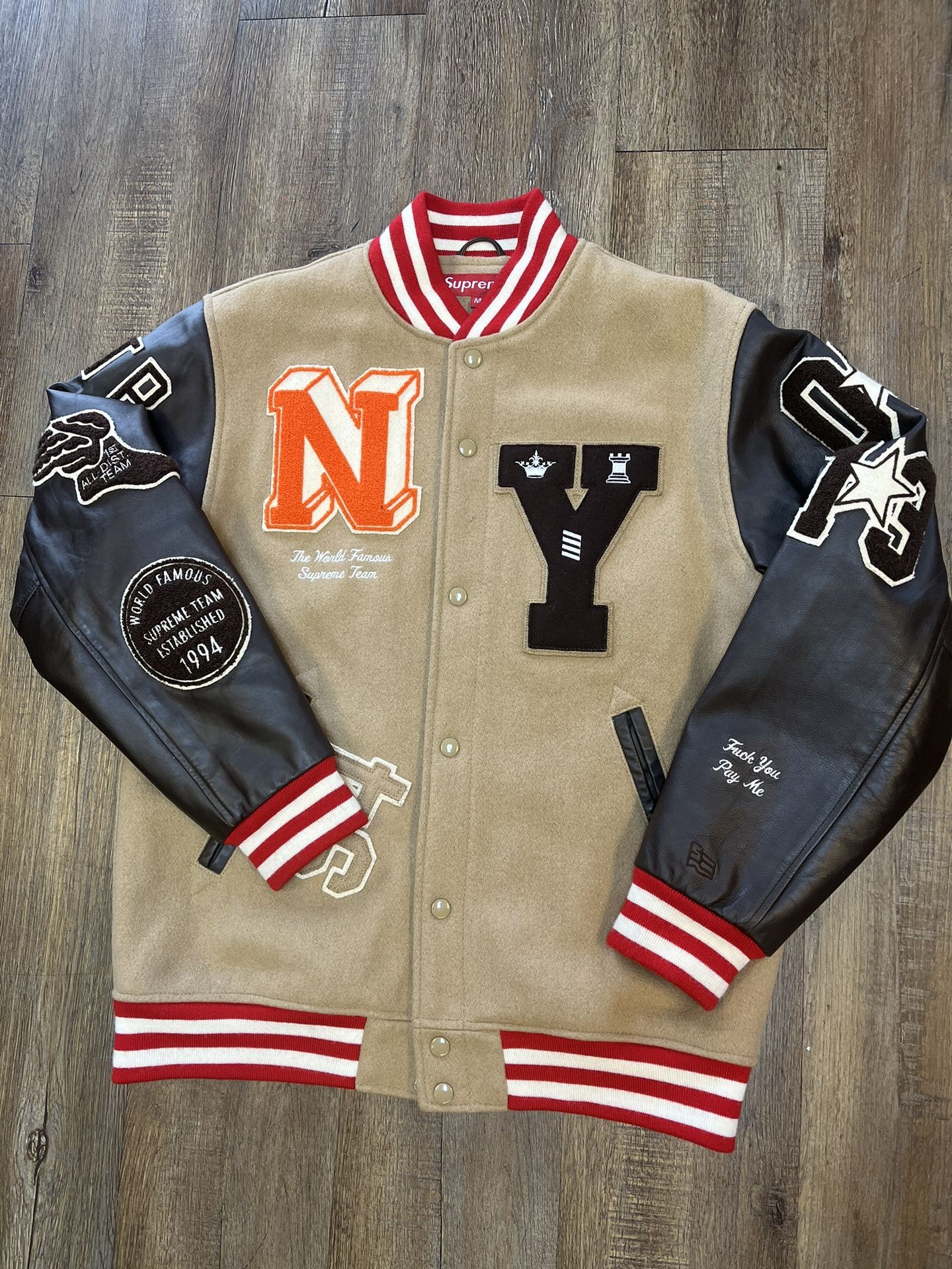 2006 Supreme All City Baseball Jacket