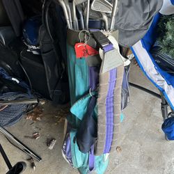 Blue golf set