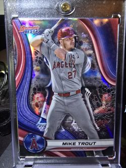 Mike Trout Bowmans Best 2024 Refractor