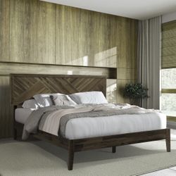 Solid Wood king size Bed Frame