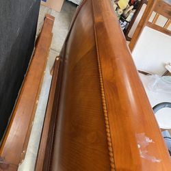 Queen Size Real Hard Wood Bed Frame