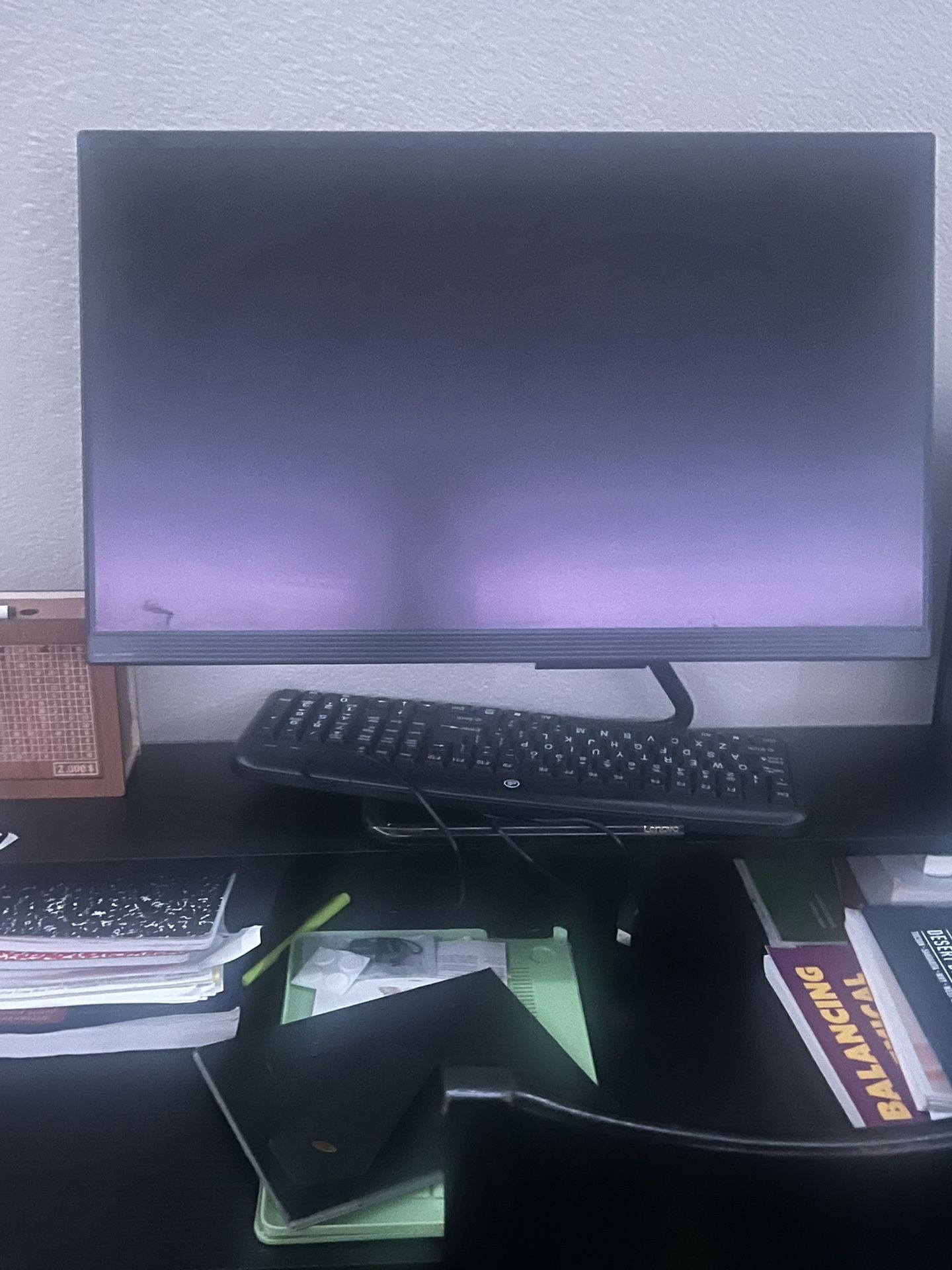 Monitor With Keyboard 