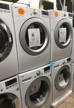 Set LG washer and dryer/NO CREDIT NEEDED/ 90 DAY PAYMENT OPTION/ FREE DELIVERY/ 1 YEAR WARRANTY