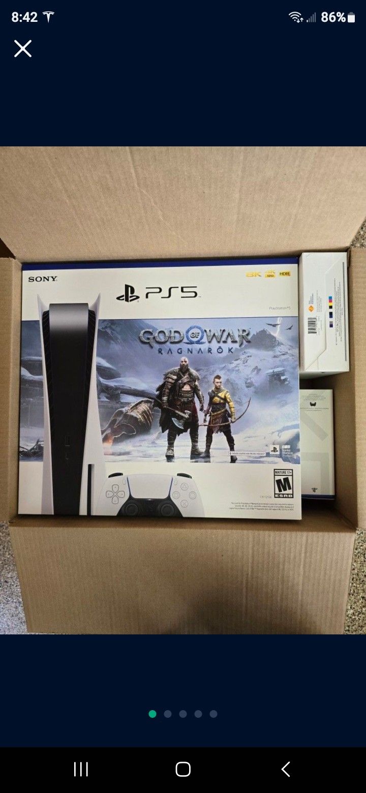 PlayStation PS5 Console – God of War Ragnarök Bundle