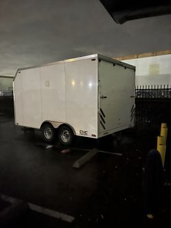 8x14 Toy hauler Trailer 