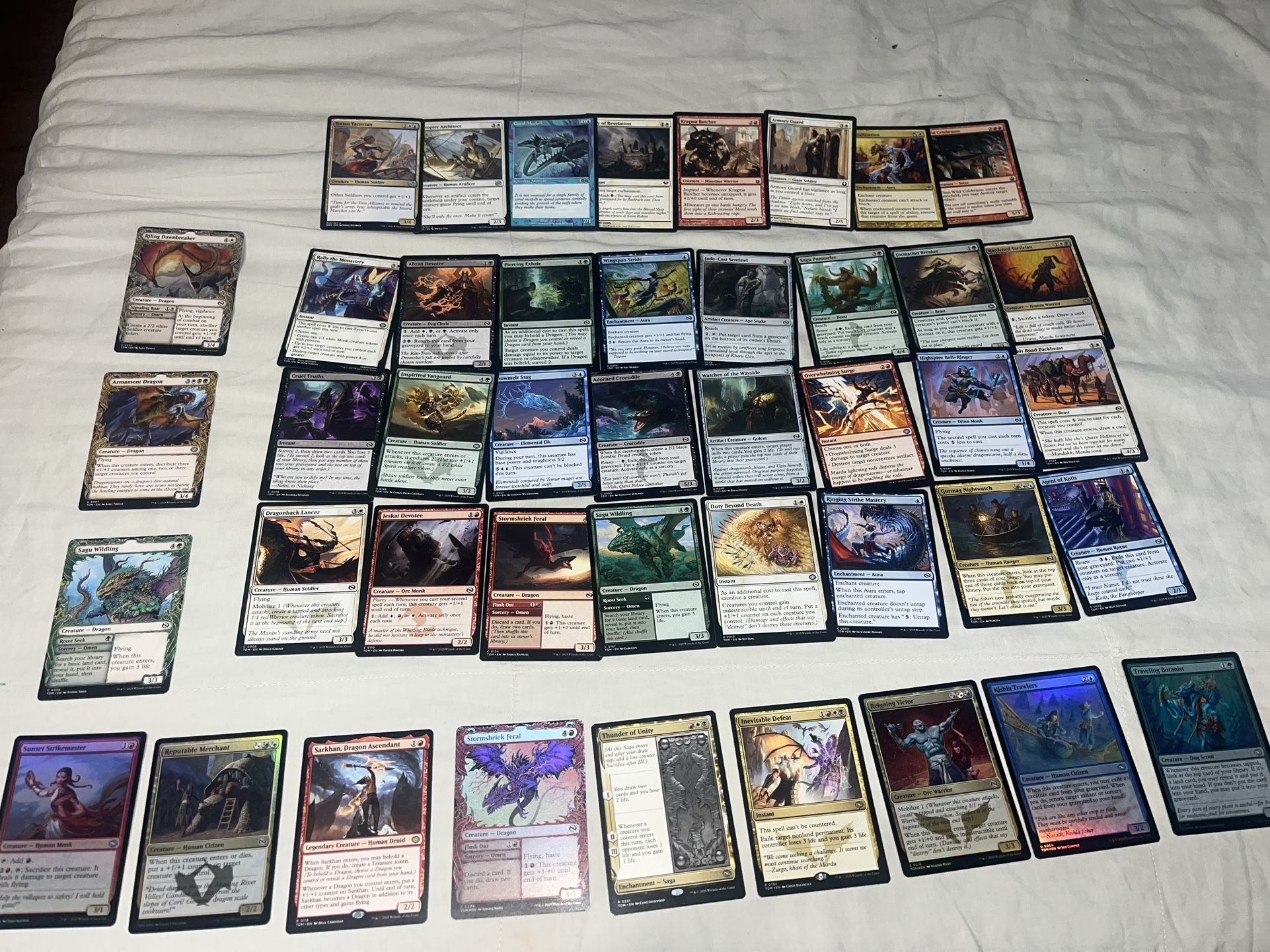 MTG TARKIR: DRAGONSTORM Set lot Magic the Gathering LOTS of Foil/Rare!