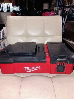 Milwaukee packout flood lights $100