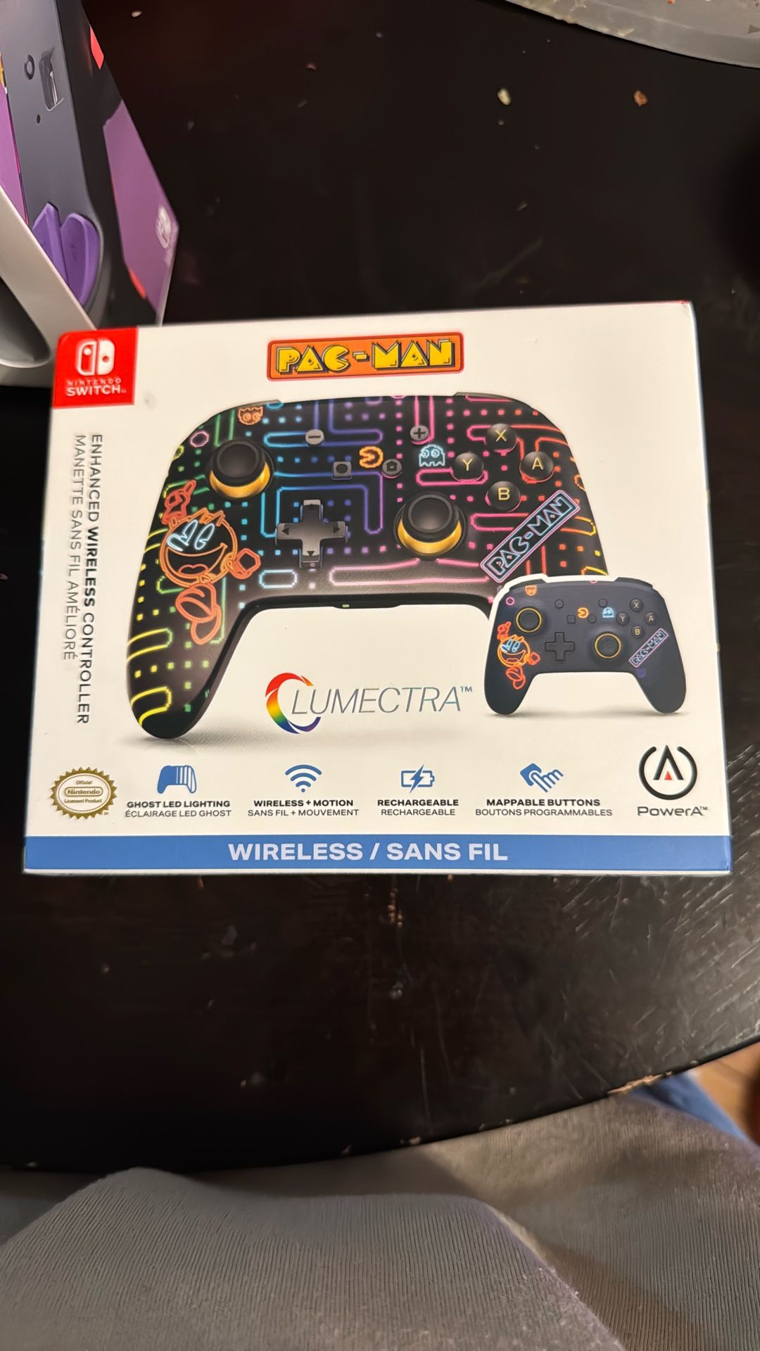 PAC Man Wiredless Controller Nintendo Switch