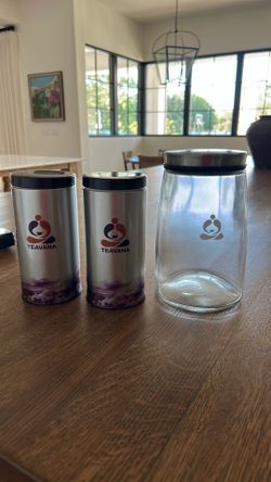 Teavana Tins And Jar