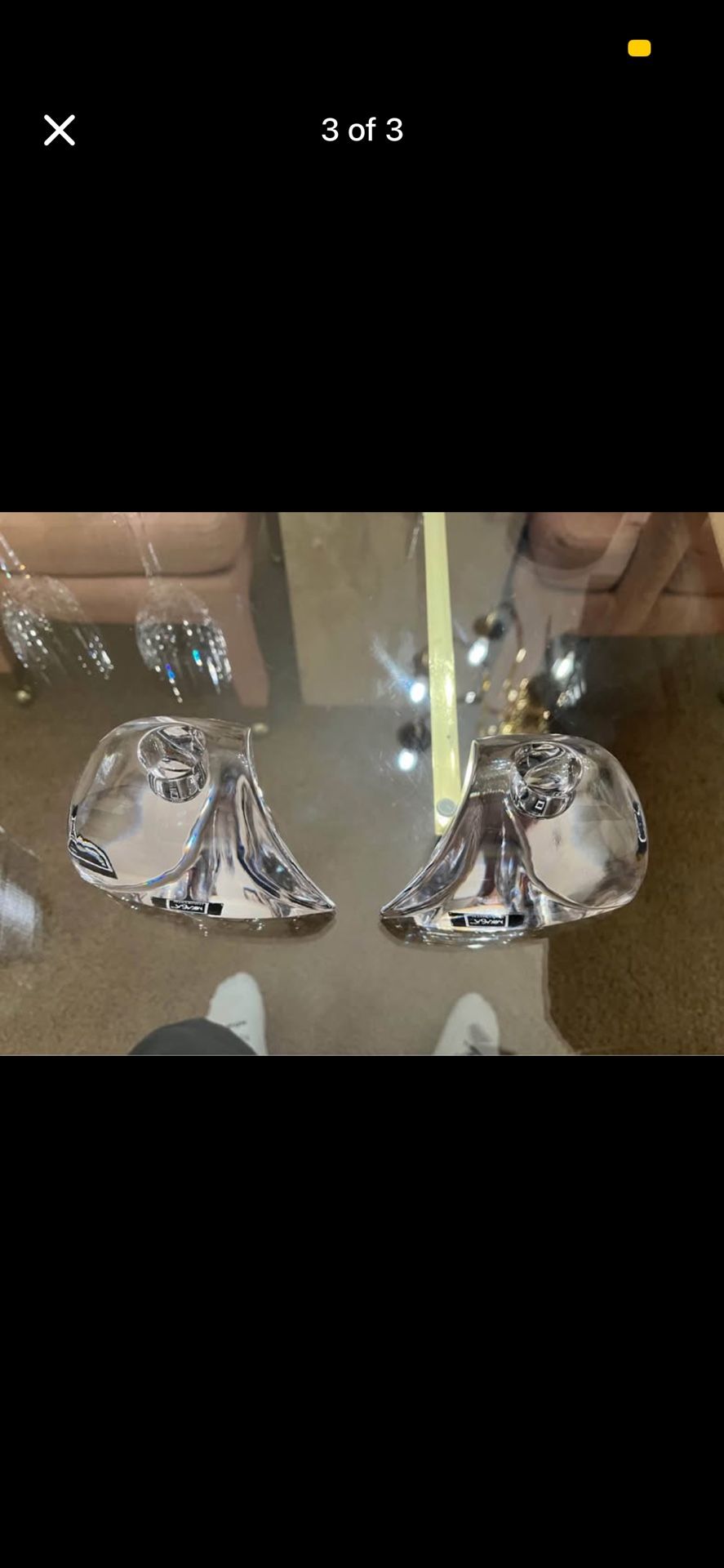 Mikasa Tierney candle holders.