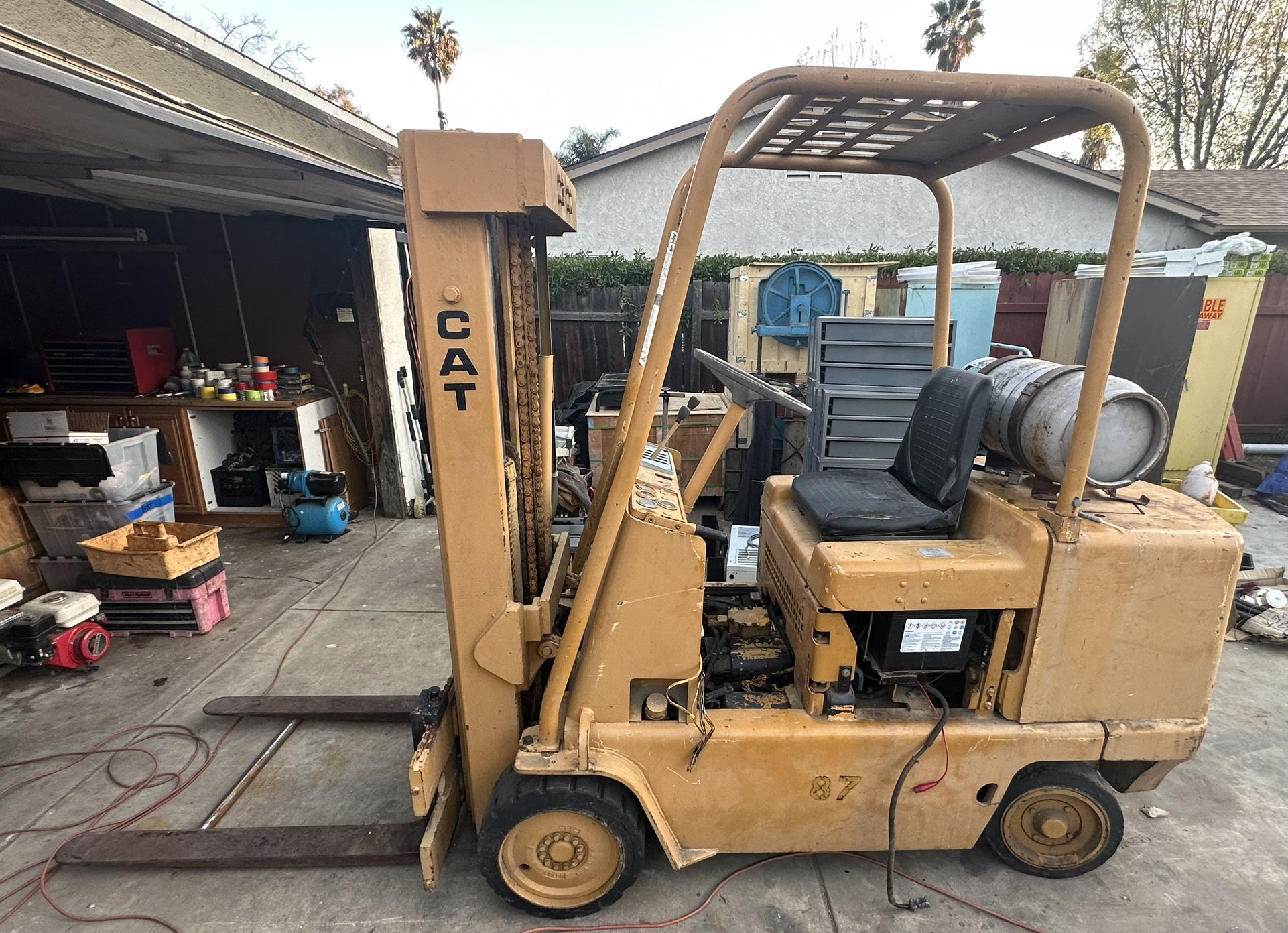 Caterpillar Fork Lift, Model 499A Type G