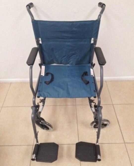Durable Folding Steel Transport
Wheelchair