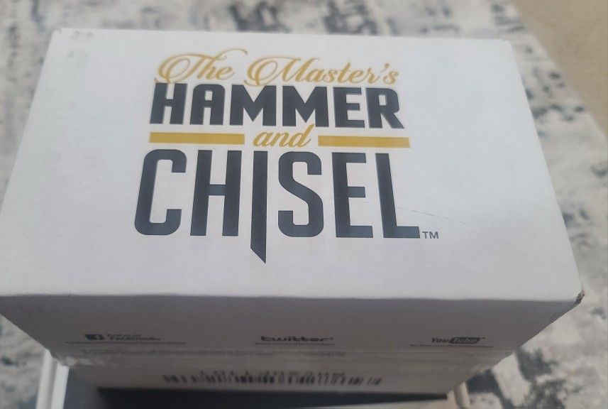 Brand new master hammer and chisel workout program. New and sealed in box