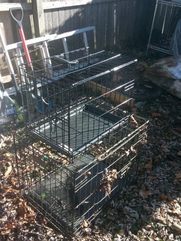2 Small Cages 25 Each