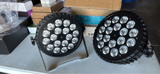 LED Par Stage Lights – Set of 2