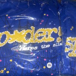 Blue Sp5der Hoodie