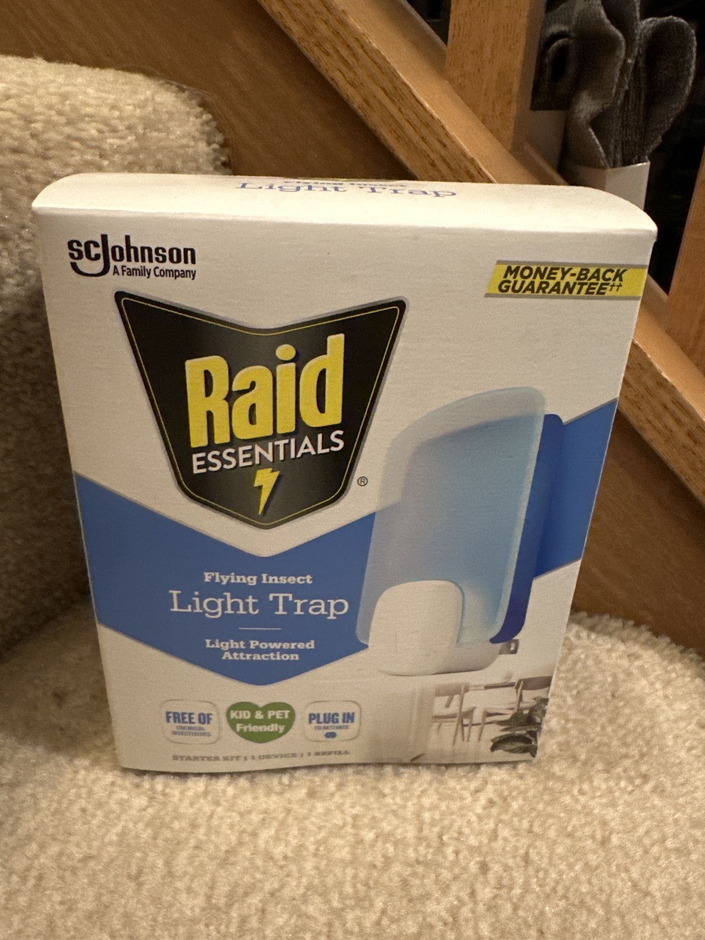 Raid Essentials Flying Insect Light Trap new $8