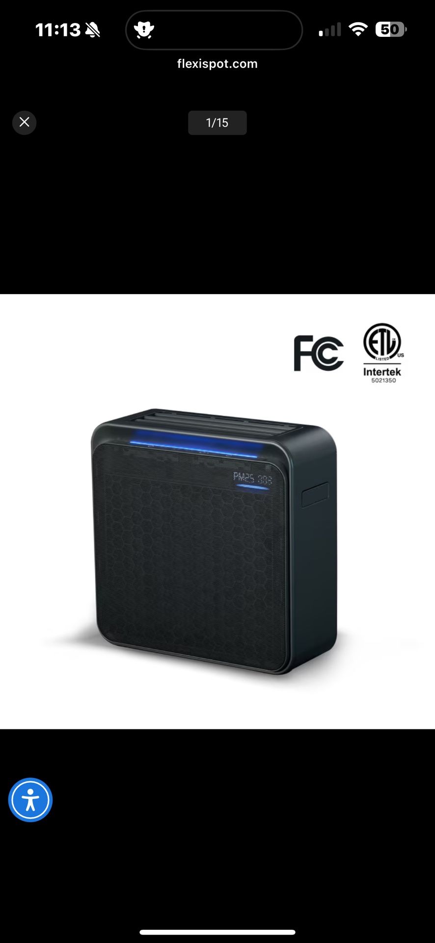 Flexispot Airbloom Air Purifier Y4-G