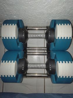 Adjustable Dumbbells - Up To 50lb Each