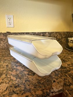 2 Stackable Egg Holder For Fridge (Make Me An Offer)
