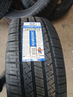 New set of tires 245 55 19