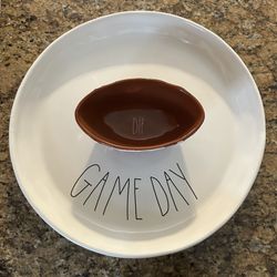 Rae Dunn Game Day Chip And Dip Server