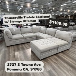 Thomasville Tisdale 6 Pc Sectional 