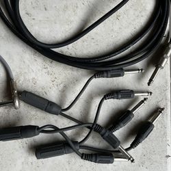 Instrument guitar bass cables