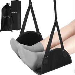 Traveler's Bliss, Portable Adjustable Footstool with Hammock Design