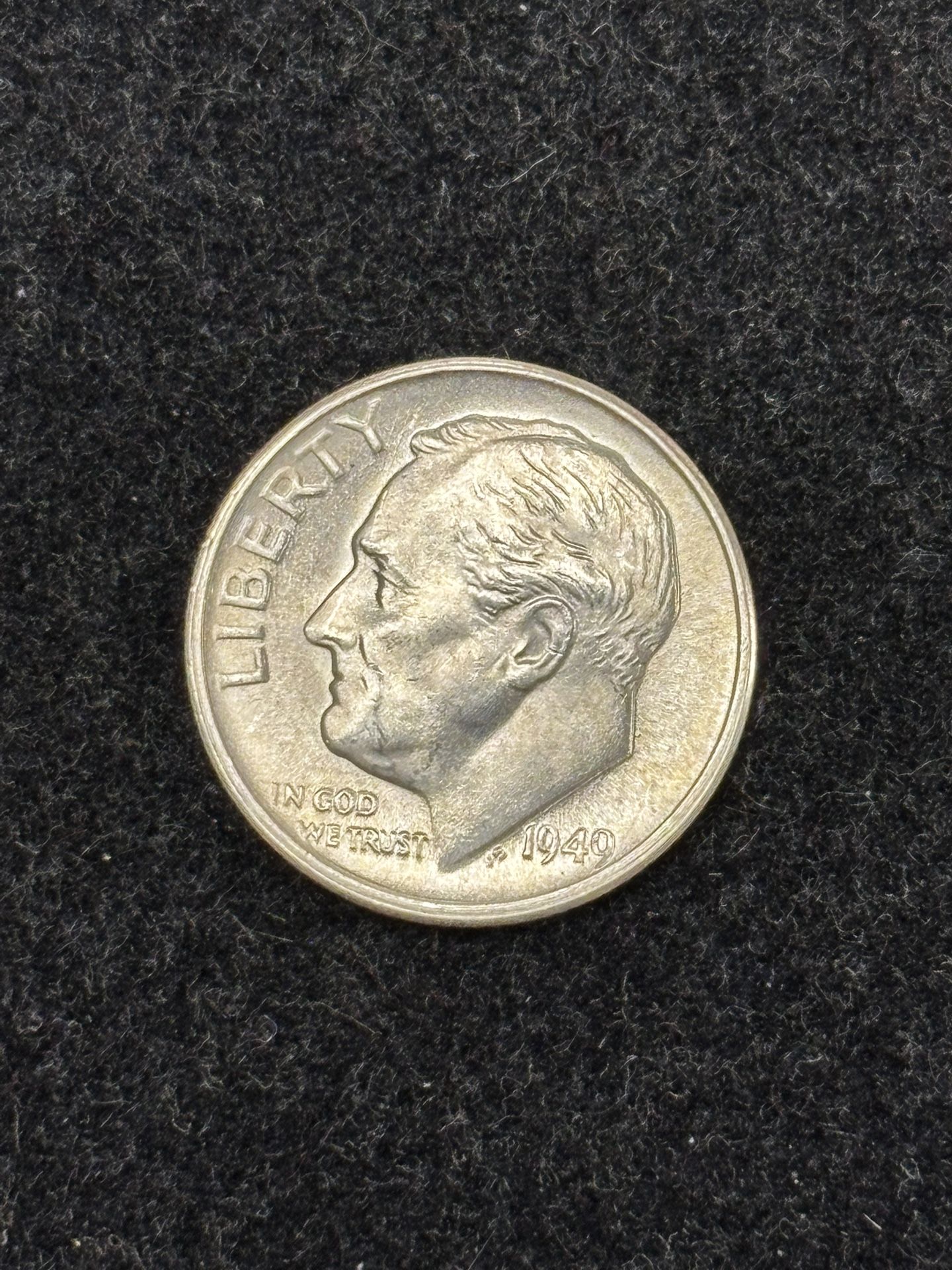 1949-S Roosevelt Silver Dime -- UNCIRCULATED KEY DATE COIN!