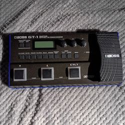 Boss gt-1 multi effects pedal