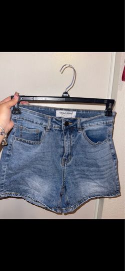 Gogo Jeans Light Wash Denim Shorts