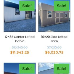 sheds and portable buildings 