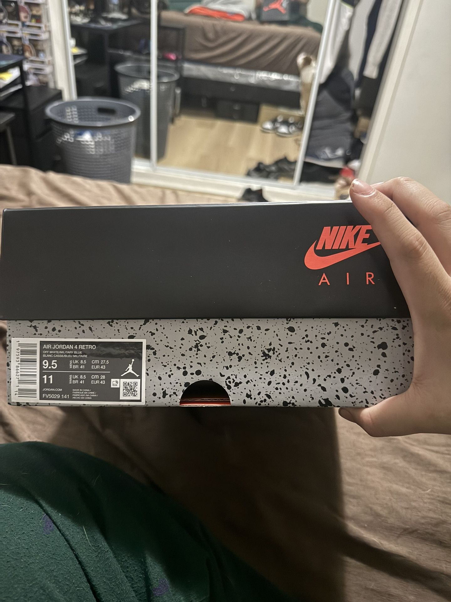 Jordan 4 Retro Military Blue 2024