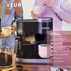  Keurig K-Duo Coffee Maker, Single Serve and 12-Cup