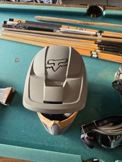 Fox Helmet And Goggles