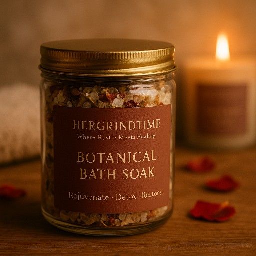 Botanical Bath Soak

“Soak away the grind.”
