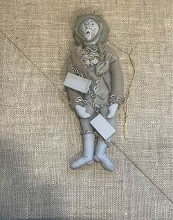 RARE Vintage Jacob Marley Christmas Carol cloth ornament. Gladys Boalt. 1986
Read FULL description