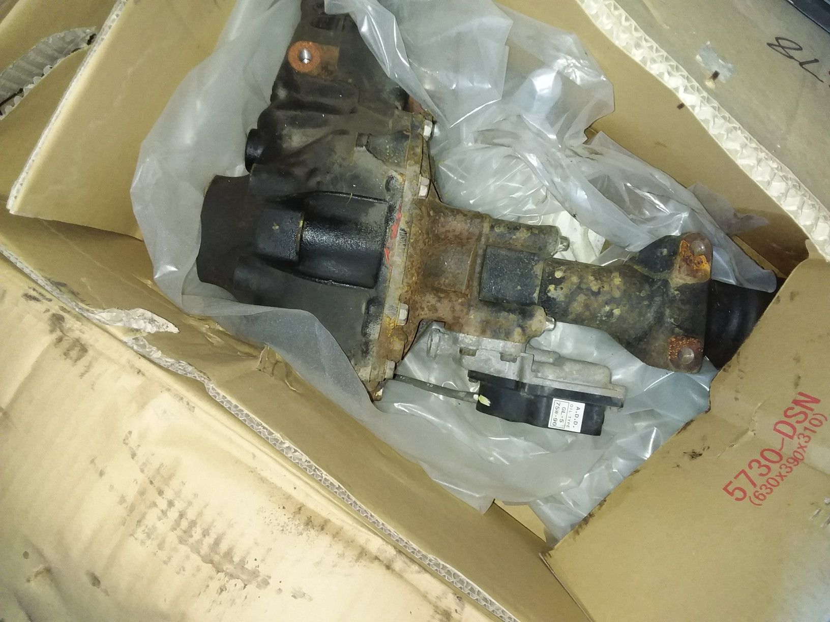 09 Tacoma front diff