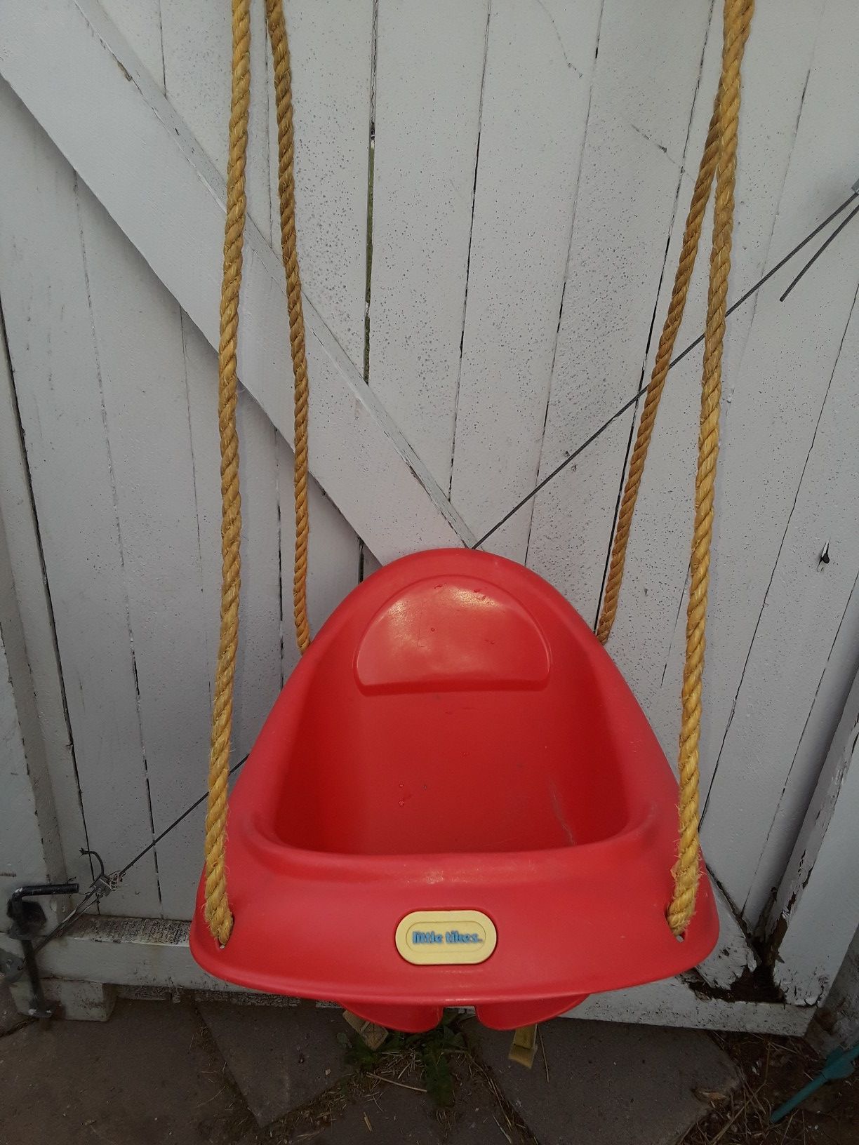LITTLE TIKES HIGH BACK TODDLER TREE SWING